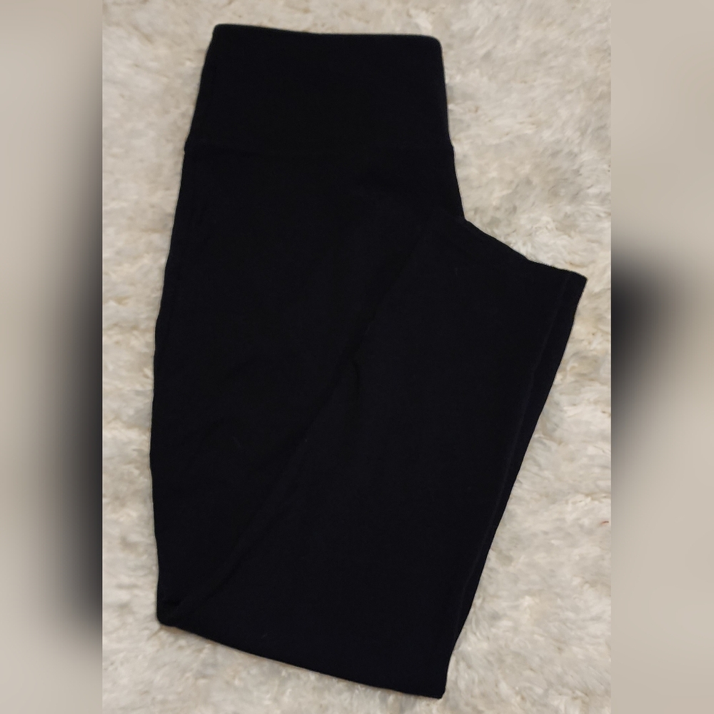 ALEXANDER JORDAN Women's black Tummy Control Leggings Sz. L - Picture 5 of 7